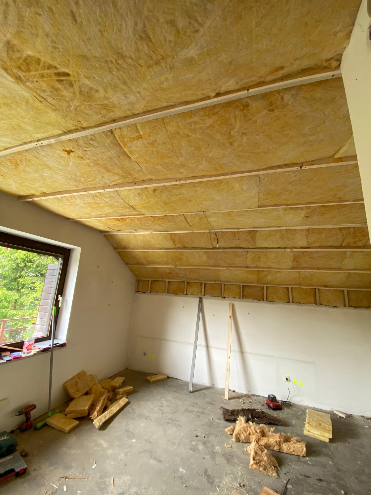 Trockenbau & Ausbau Dachgeschoss – Vorher 1